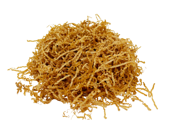 Packaging Filler-Crinkle Kraft Shred 5oz- ChampagneTrinidad Boxbles Gourmet Store