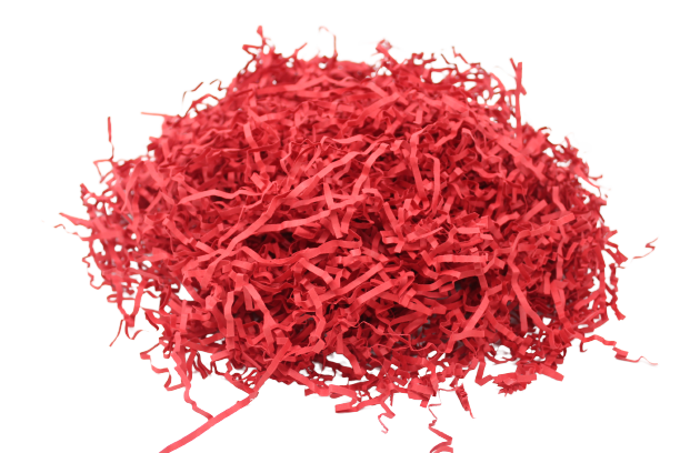 Packaging Filler-Crinkle Kraft Shred 5oz- Red Trinidad Boxbles Gourmet Store