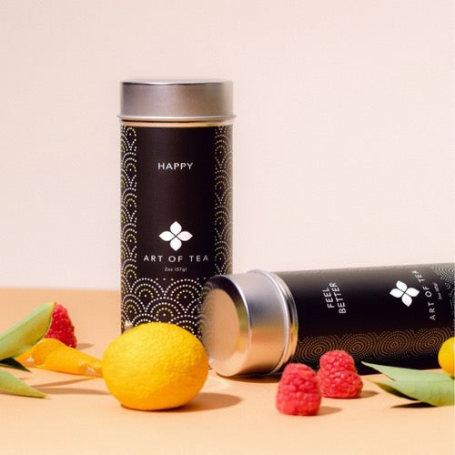 Wellness Teas : Art of Tea Wellness Mood Boosting Bundle Trinidad Boxbles Gourmet Store