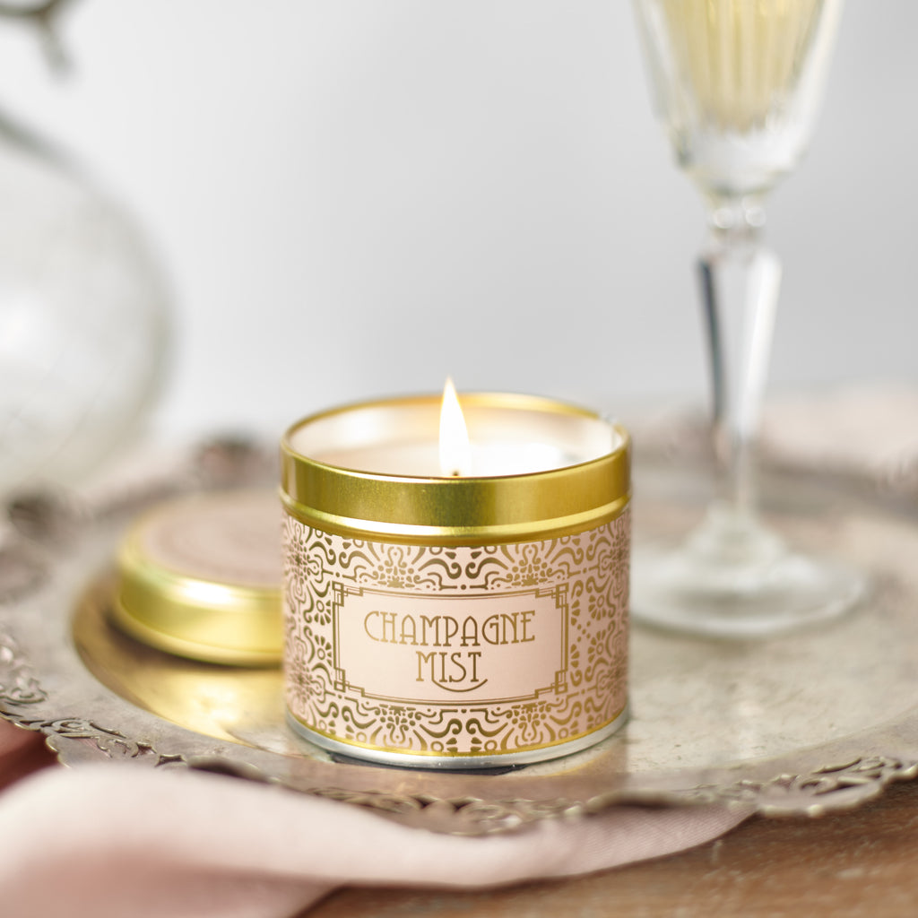 Country Candle Happy Hour Champagne Mist Tin