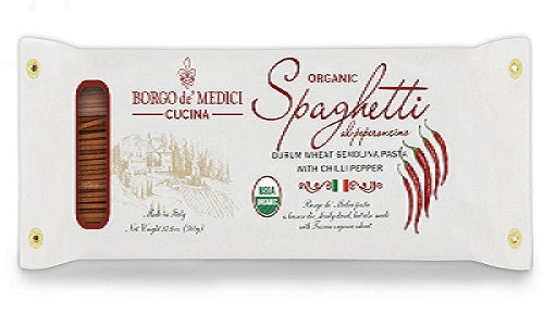 Borgo De Medici Chilli Pepper Spaghetti  ( Durum Wheat Pasta) Trinidad Boxbles Gourmet Store