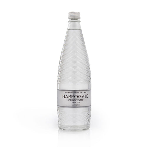 Harrogate Spring Water Sparkling Glass Bottle 750mlTrinidad Boxbles Gourmet Store