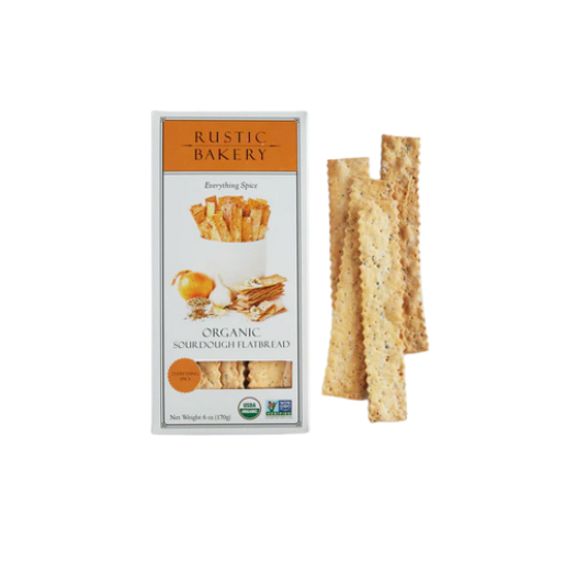 Rustic Bakery Organic Classic Flatbreads-Everything Spice Trinidad Boxbles Gourmet Store