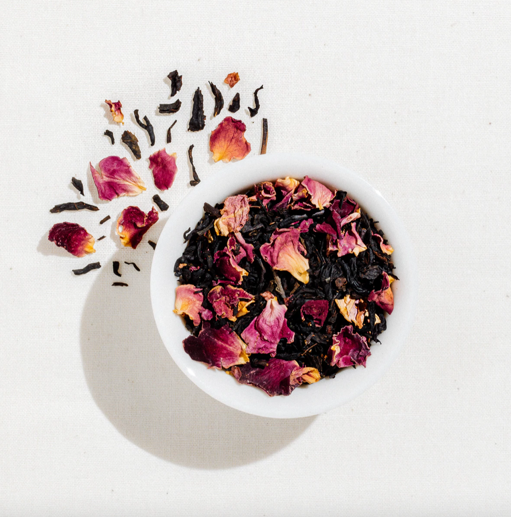 Art of Tea Leaves Rose Black Loose Leaf Tea Trinidad Boxbles Gourmet Store