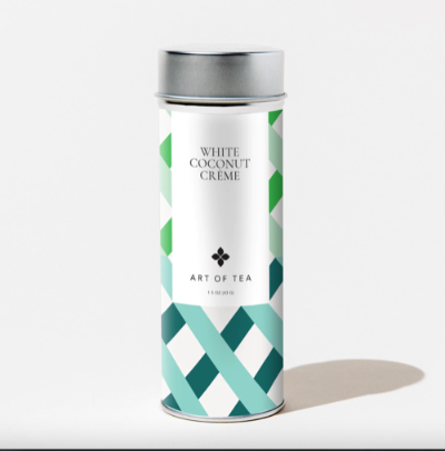 Art of Tea Leaves White Coconut Creme Loose LeafTrinidad Boxbles Gourmet Store