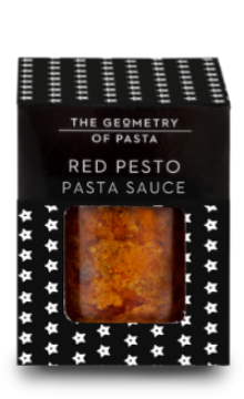 The Geometry of Pasta Red Pesto 180g Trinidad Boxbles Gourmet Store
