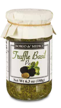 Borgo de Medici Truffle Basil Pesto 340g (Pesto Sauce Pasta)Trinidad Boxbles Gourmet Store
