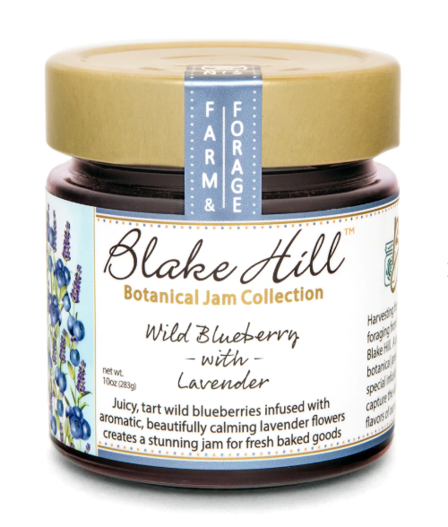 Blake Hill Preserves Jams Blueberry with Lavender Botanical Jam 10oz
