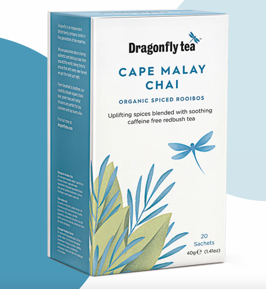 Dragonfly Organic Cape Malay Chai Tea Sachets 40gTrinidad Boxbles Gourmet Store