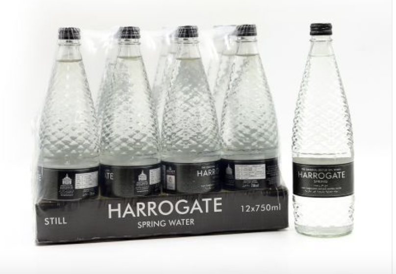 Harrogate Spring Water Still  Glass Bottle 750ml