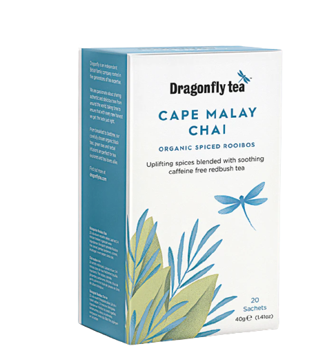 Dragonfly Organic Cape Malay Chai Tea Sachets 40g Trinidad Boxbles Gourmet Store