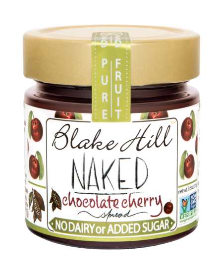 Blake Hill Preserve Jams Naked Cherry Chocolate Spread 10oz
