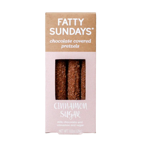 Fatty Sundays Cinnamon Sugar  Pretzels