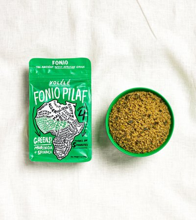 Yolele Fonio Pilaf Greens : Spinach &amp; Moringa Trinidad Boxbles Gourmet Store