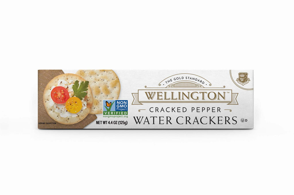 Wellington Cracked Pepper Water Crackers Trinidad Boxbles Gourmet Store