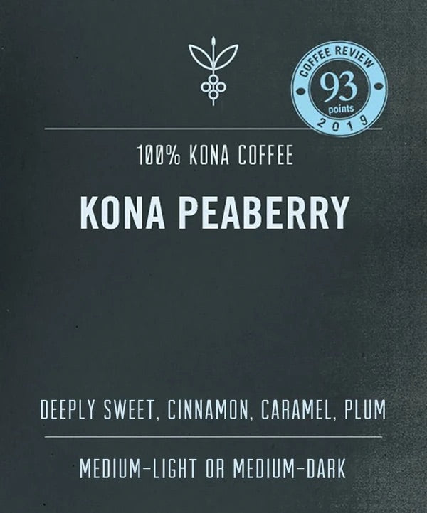 Big Island Roasters100% Kona Peaberry Coffee Trinidad Boxbles Gourmet Store