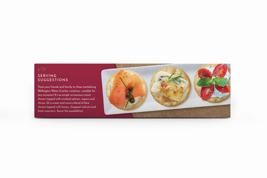 Wellington Toasted Sesame Water CrackersTrinidad Boxbles Gourmet Store