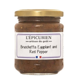 L'Epicurien Bruschetta With Eggplant &amp; Red Pepper Trinidad Boxbles Gourmet Store