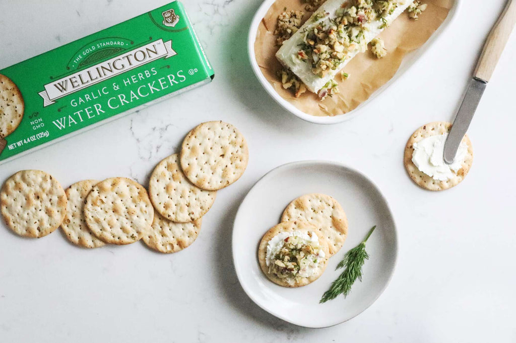 Wellington Garlic and Herb Water CrackersTrinidad Boxbles Gourmet Store