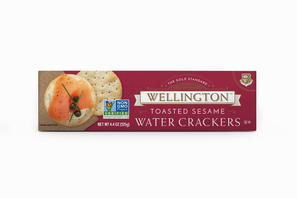 Wellington Toasted Sesame Water CrackersTrinidad Boxbles Gourmet Store