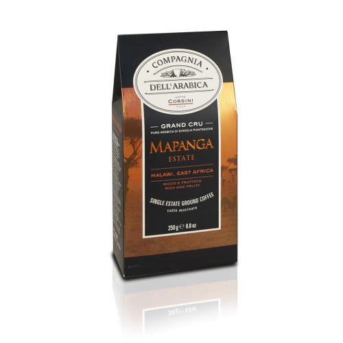 Compagnia dell’Arabica Mapanga Estate Malawi Ground Coffee  250g Best Ground Coffee Trinidad Boxbles Gourmet Store