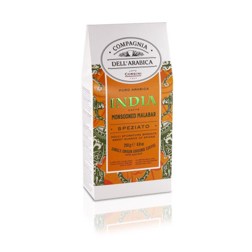 Best Ground Coffee : Compagnia dell’Arabica - Caffe India Monsooned Malabar 250g Trinidad Boxbles Gourmet Store